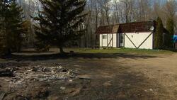 Wildfire destroys 4 homes on First Nations in Central Alberta News Clip