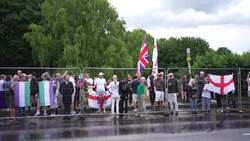 Protests continue outside alleged migrant hotel in Epping News Clip