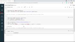 PySpark and AWS: Master Big Data with PySpark and AWS - Create DF from RDD Instructional Video