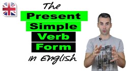 Present Simple Verb Form in English - English Verb Tenses Instructional Video