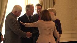 Nancy Pelosi meets Irish President Michael D Higgins News Clip