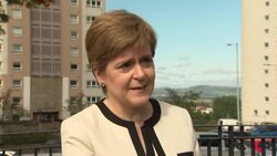 Scotland's First Minister Nicola Sturgeon visits a Zero Carbon Heating Initiative News Clip