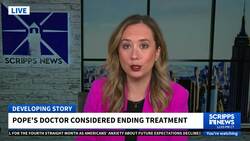 Pope Francis' doctors considered stopping treatment to 'let him go' News Clip