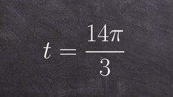 Find the coordinate point of the given angle Instructional Video
