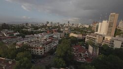 Mexico City day from Polanco Stock Footage