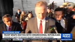 Trump meets with Congressional Republicans to advance budget plan News Clip