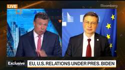 EU Willing to Cooperate With U.S. on China: Dombrovskis News Clip