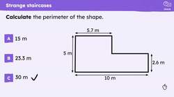 Perimeter with composite rectilinear shapes Instructional Video