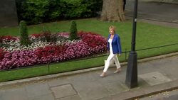 Andrea Leadsom on her way to become Business Secretary News Clip