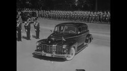 Pope Pius XII consecrates altar of new church in Rome News Clip