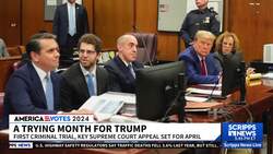 Trump's April schedule is looking busy ahead of presidential run News Clip