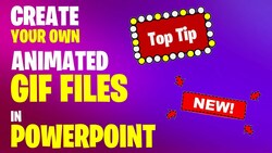 Create Animated GIFs in PowerPoint Instructional Video