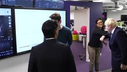 Boris Johnson and Rishi Sunak visit sustainable power firm in London News Clip