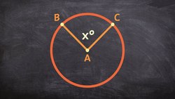 How does the measure of a central angle relate to the measure of the arc Instructional Video