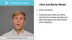 Click and Mortar Business Model Instructional Video
