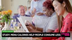 Study: Menu Calories Help People Consume Less News Clip