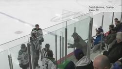 Racist taunts force Quebec hockey player and his family to leave game early News Clip