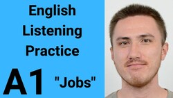 A1 English Listening Practice - Jobs Instructional Video