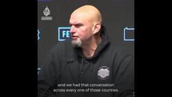 Democrat John Fetterman flips US Senate seat in Pennsylvania News Clip