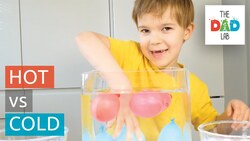 Science Experiment: Hot and Cold Water Instructional Video
