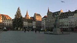 CLEAN : French city of Strasbourg prepares for 6pm lockdown News Clip
