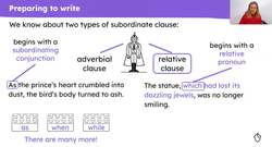 Writing the resolution of 'The Happy Prince' Instructional Video