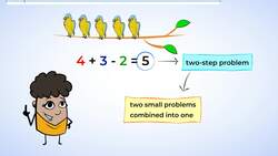 Mastering Two-Step Word Problems in Math Instructional Video