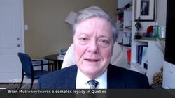 Brian Mulroney believed in a distinct Quebec within Canada News Clip