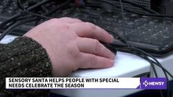 Sensory Santa Helps People With Special Needs Celebrate Holiday Season News Clip