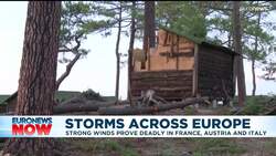 Storms in Europe: Girls, 4 and 8, among a dozen killed in Austria, France and Italy News Clip