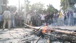 CLEAN : India: protests continue in Assam against controversial citizenship bill News Clip