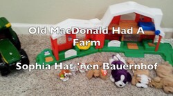 Sophia Hat 'nen Bauernhof (Old MacDonald Had a Farm in German - Antrim Style) - Deutsch lernen Instructional Video
