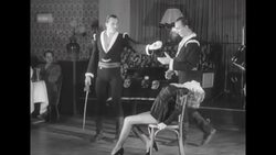 Sword and apple vaudeville act News Clip