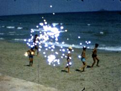 Double Exposed Footage from Spain Stock Footage