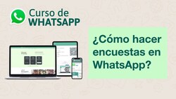 ¿Cómo hacer encuestas en WhatsApp? Instructional Video