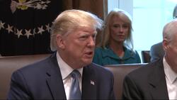 Trump talks on tweets, cutting off jets to Turkey Instructional Video