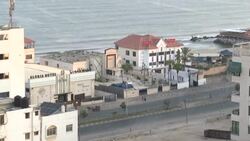 CLEAN : Sunrise in Gaza as truce between Israel and Islamic Jihad holds News Clip