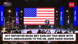 Iran's 'Surprise' Reveal On Elon Musk After 'Meeting' With Tehran's Envoy | Donald Trump | Watch News Clip