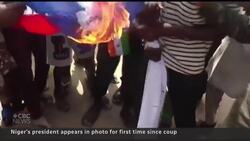 World gets 1st view of ousted president of Niger since last week's coup News Clip