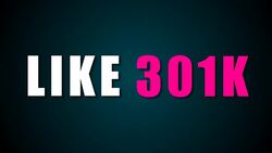 Like counter with fast addition, 3d render background Stock Footage