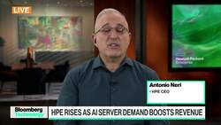 HPE CEO Neri on AI Sales Boost News Clip
