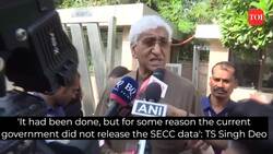 TS Singh Deo on retrospective taxes and caste survey News Clip