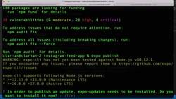 The Ultimate ChatGPT Guide with React Native - Develop Mobile Apps - Deploy the Instagram Feed App to Your Phone Instructional Video
