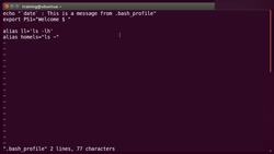 Bash Shell Scripting - Alias Command Instructional Video