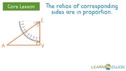 Finding the Tangent of an Acute Angle in a Right Triangle Instructional Video