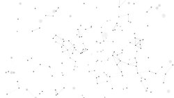 Virtual abstract black gray plexus with particle, molecule structure genetic and chemical compounds. Space and constellations. Science and connection. social network connection loop background Stock Footage