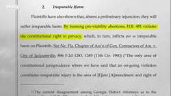 Federal Judge Blocks Georgia's 'Heartbeat' Abortion Ban News Clip