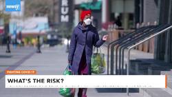 What's The Risk of Getting COVID-19 Through A Wall News Clip