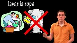 01055 Spanish Lesson - Los quehaceres (chores) Instructional Video