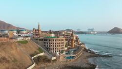 Lima from Above: Stunning Drone Views of Peru's Capital City Stock Footage